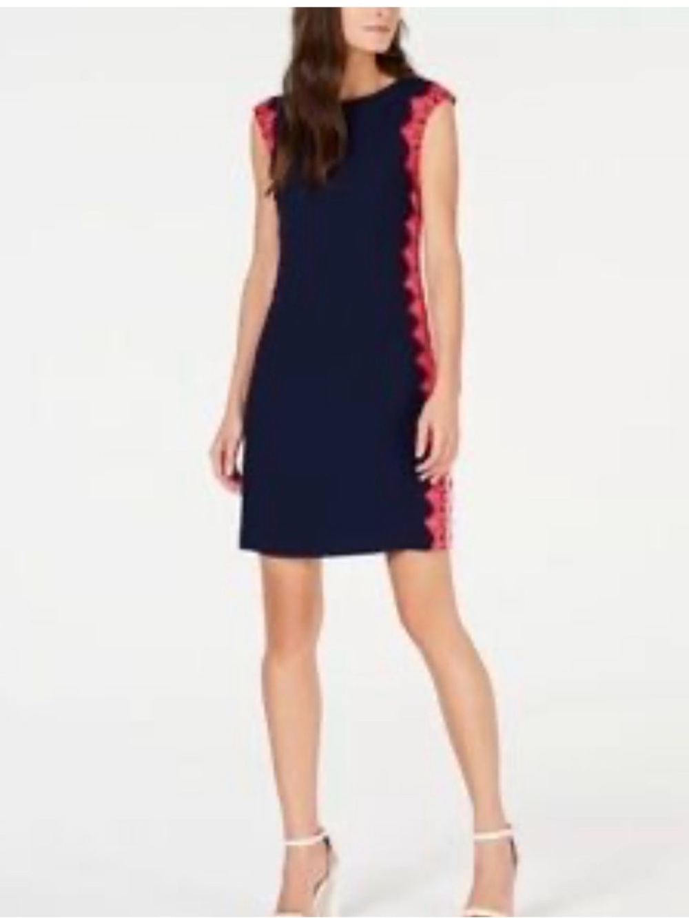 Trina Turk | Dresses size 6 Dress with Pink Side Trim